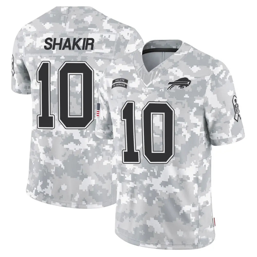 Custom #10 SHAKIR Pro Stitched Jersey - Premium Edition