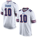 Custom #10 SHAKIR Pro Stitched Jersey - Premium Edition