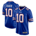 Custom #10 Royal BUF Football Shirt Top