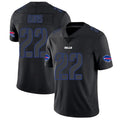 Custom #22 Black BUF Football Shirt Top