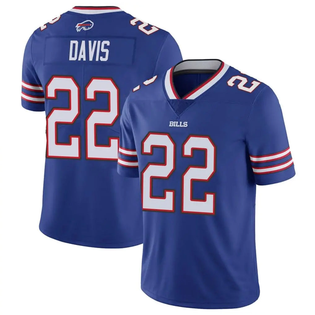 Custom #22 DAVIS Pro Stitched Jersey - Premium Edition
