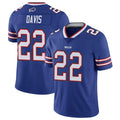 Custom #22 DAVIS Pro Stitched Jersey - Premium Edition