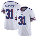 Custom #31 White BUF Football Shirt Top