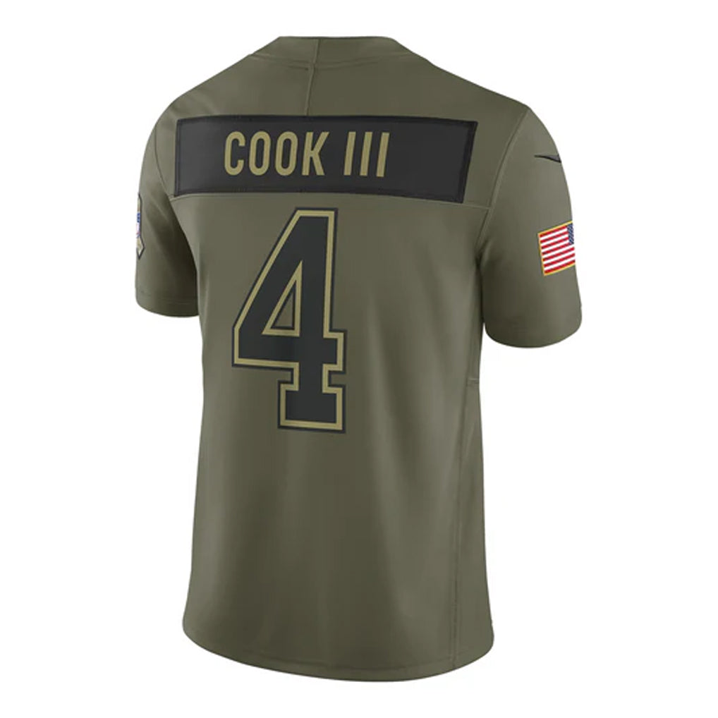 Custom #4 COOK Pro Stitched Jersey - Premium Edition