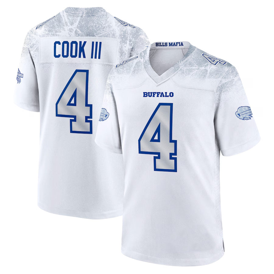 Custom #4 COOK Pro Stitched Jersey - Premium Edition
