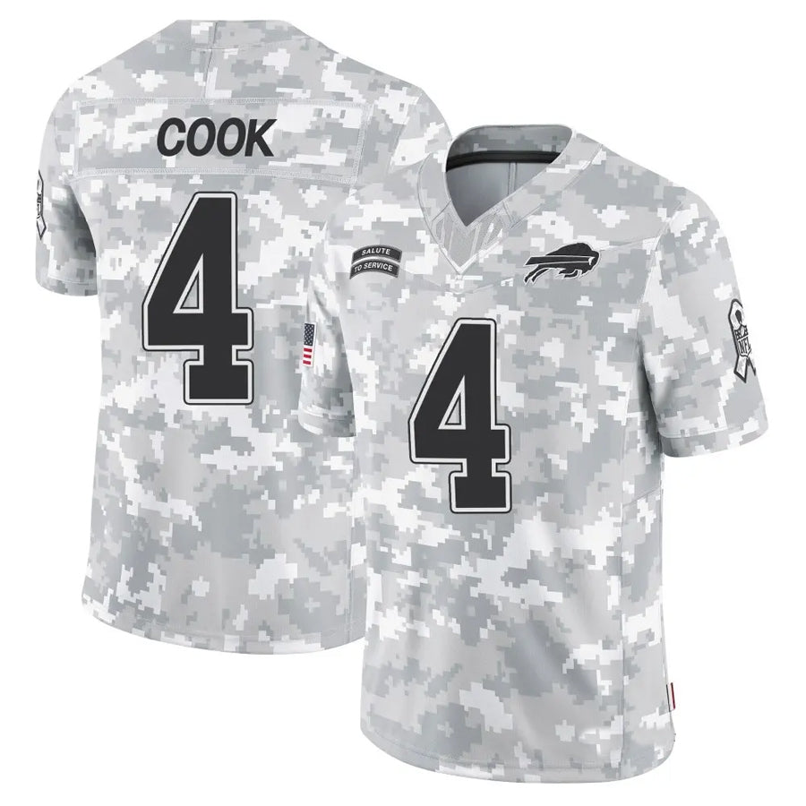 Custom #4 COOK Pro Stitched Jersey - Premium Edition