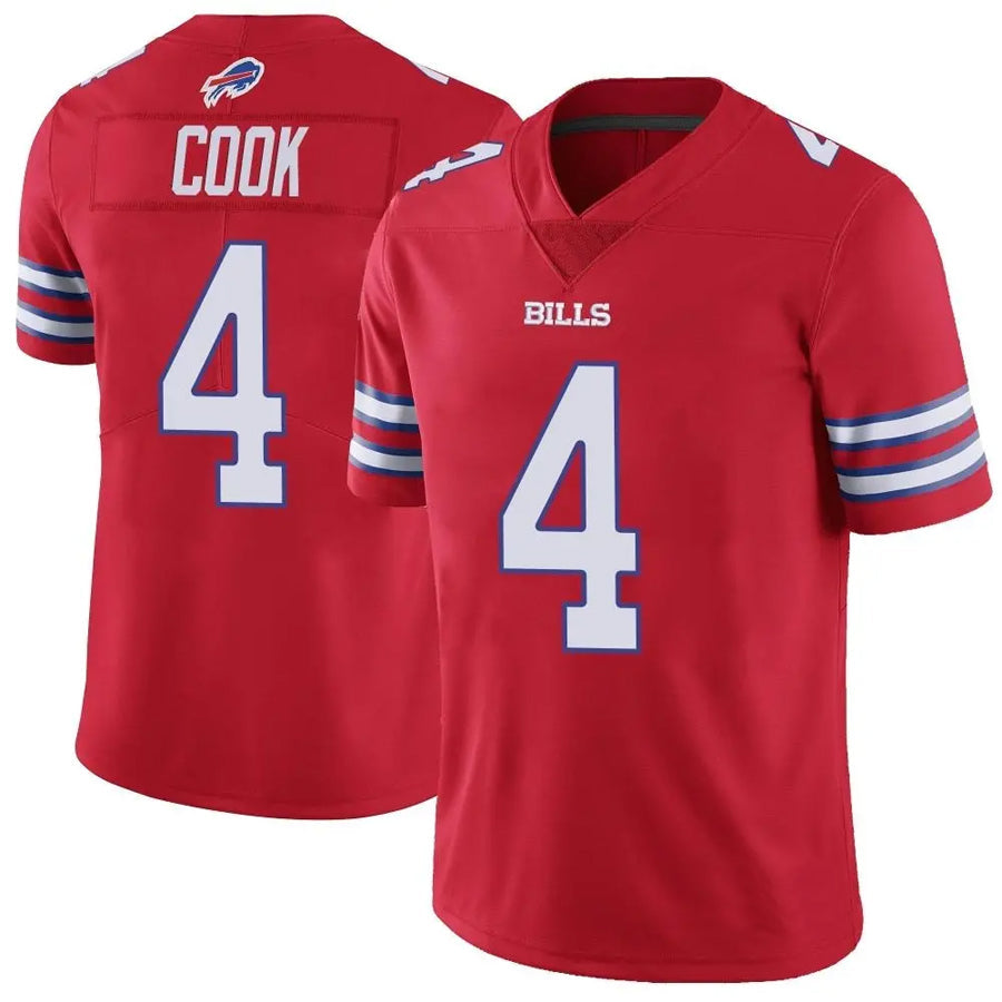 Custom #4 COOK Pro Stitched Jersey - Premium Edition