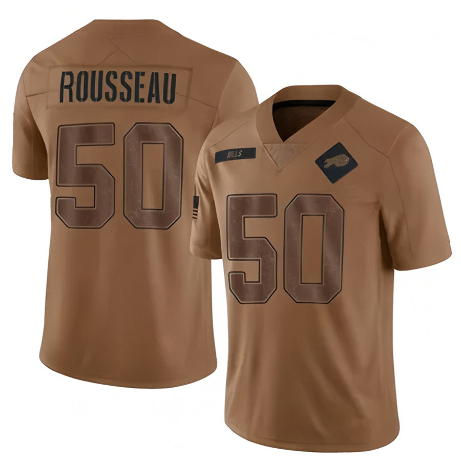 Custom #50 ROUSSEAU Pro Stitched Jersey - Premium Edition