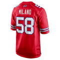 Custom #58 MILANO Pro Stitched Jersey - Premium Edition