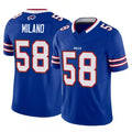 Custom #58 Royal BUF Football Shirt Top
