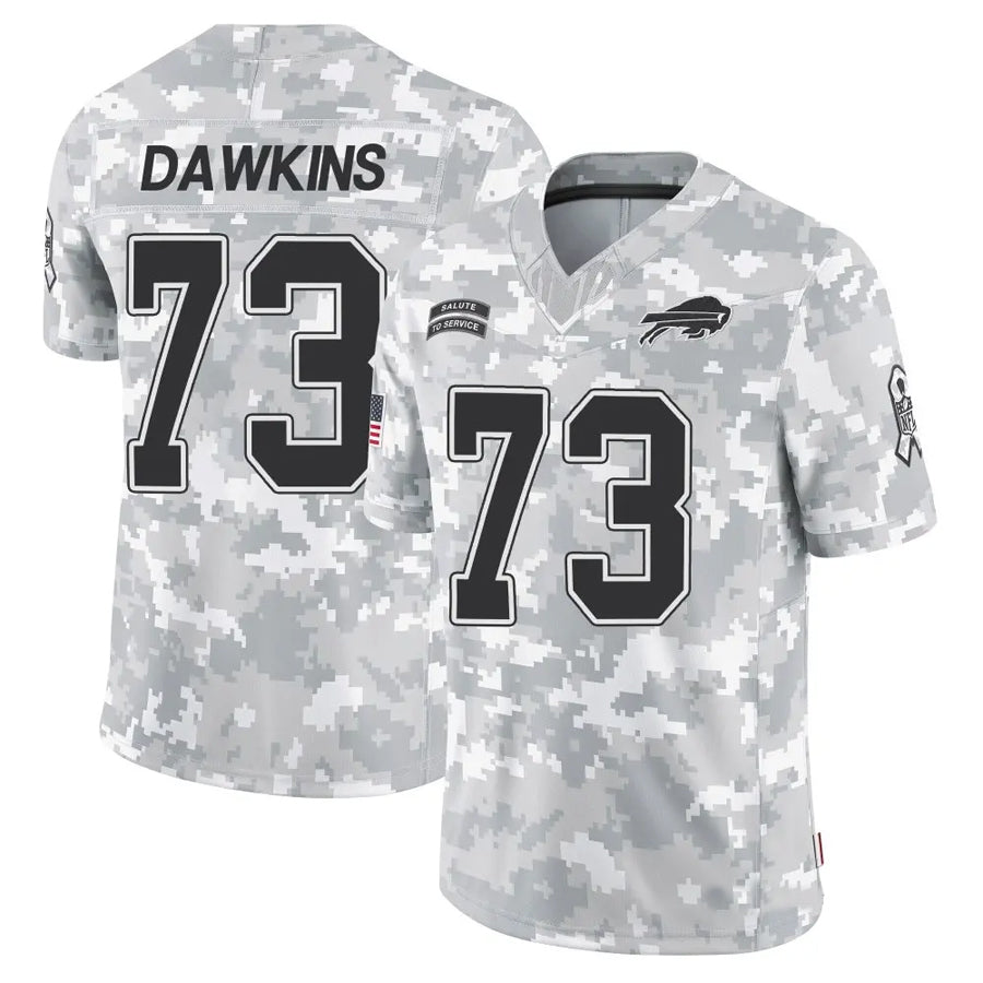 Custom #73 DAWKINS Pro Stitched Jersey - Premium Edition