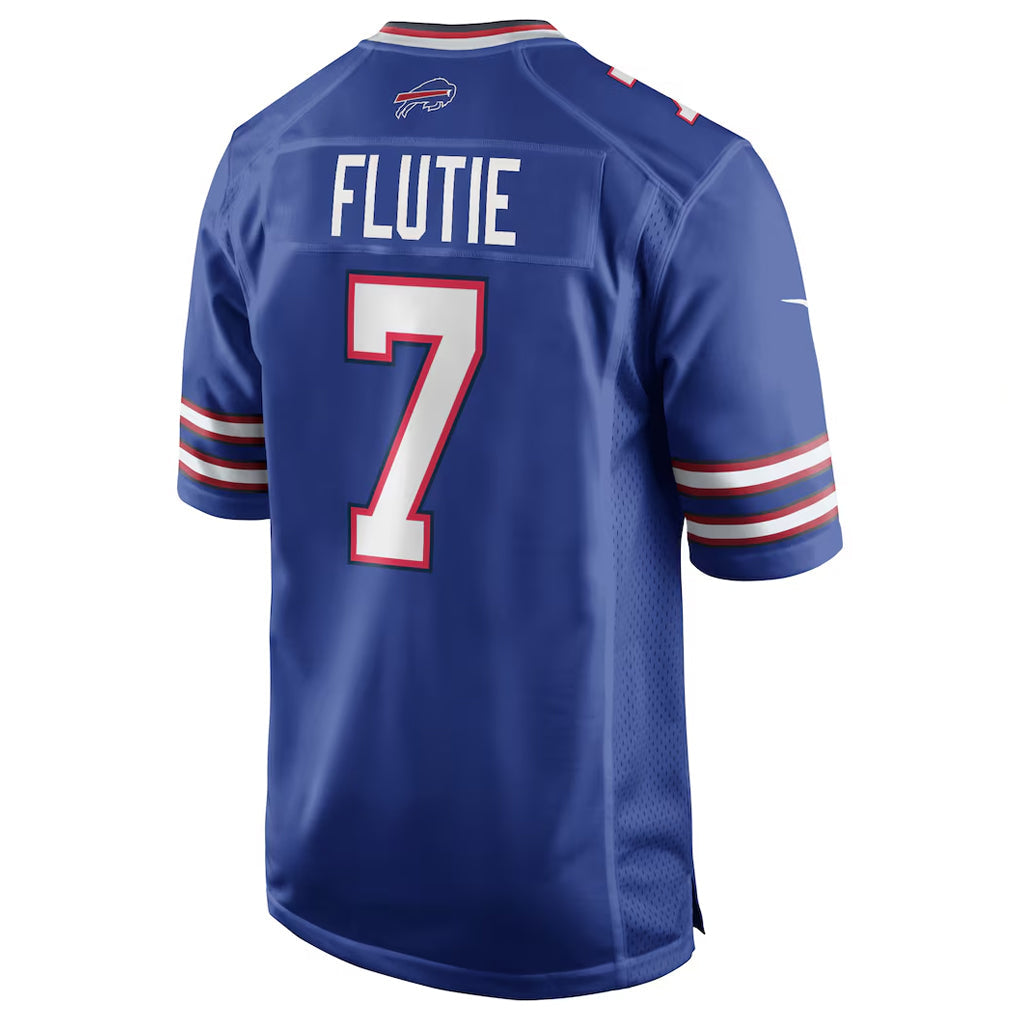 Custom #7 Royal BUF Football Shirt Top