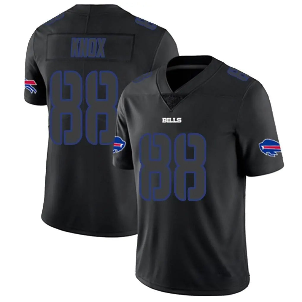 Custom #88 Black BUF Football Shirt Top