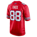 Custom #88 Red BUF Football Shirt Top