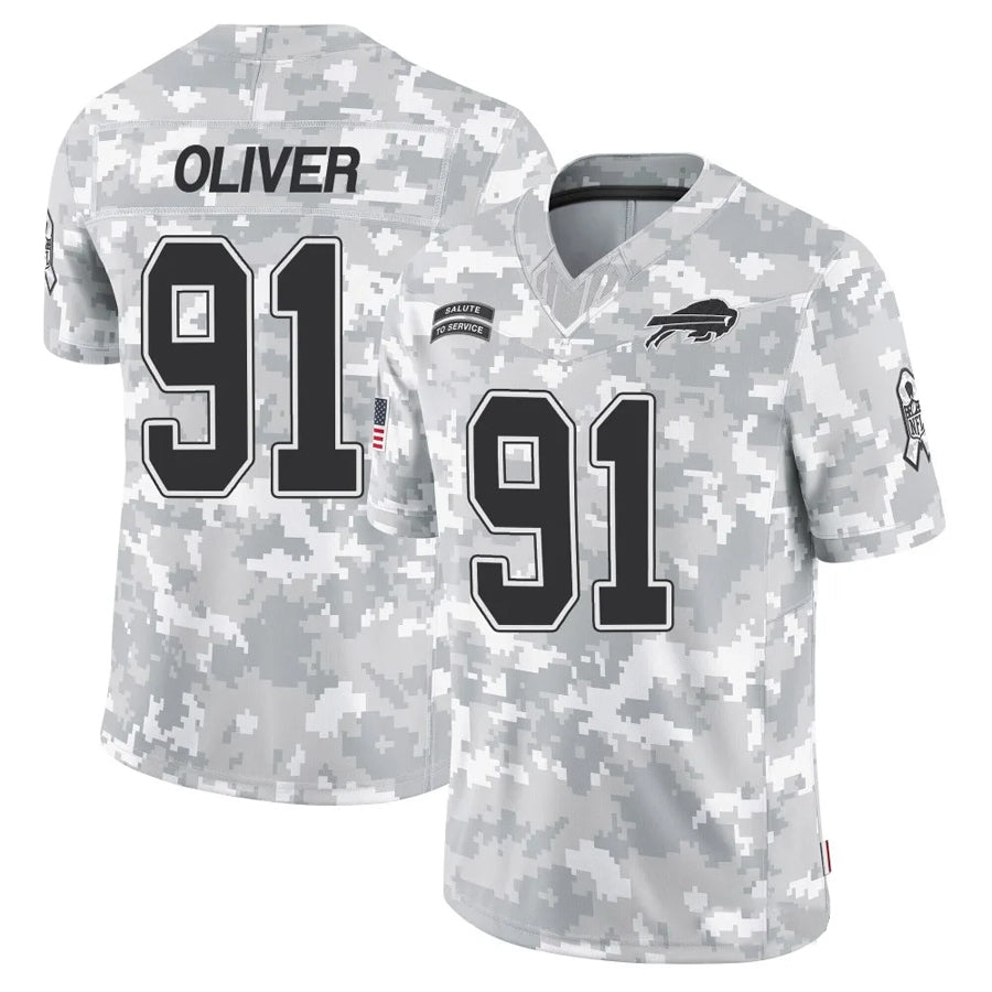 Custom #91 OLIVER Pro Stitched Jersey - Premium Edition