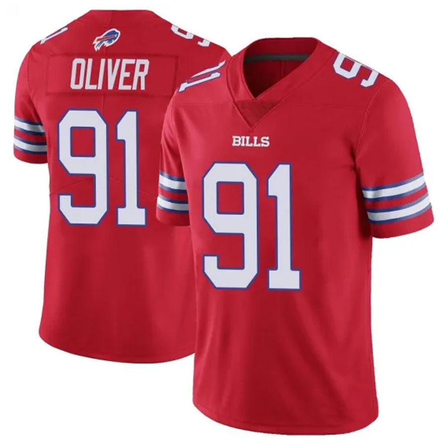 Custom #91 OLIVER Pro Stitched Jersey - Premium Edition