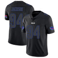 Custom #94 Black BUF Football Shirt Top