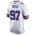 Custom #97 White BUF Football Shirt Top