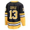 Custom #13 Black BOS Hockey Shirt Top