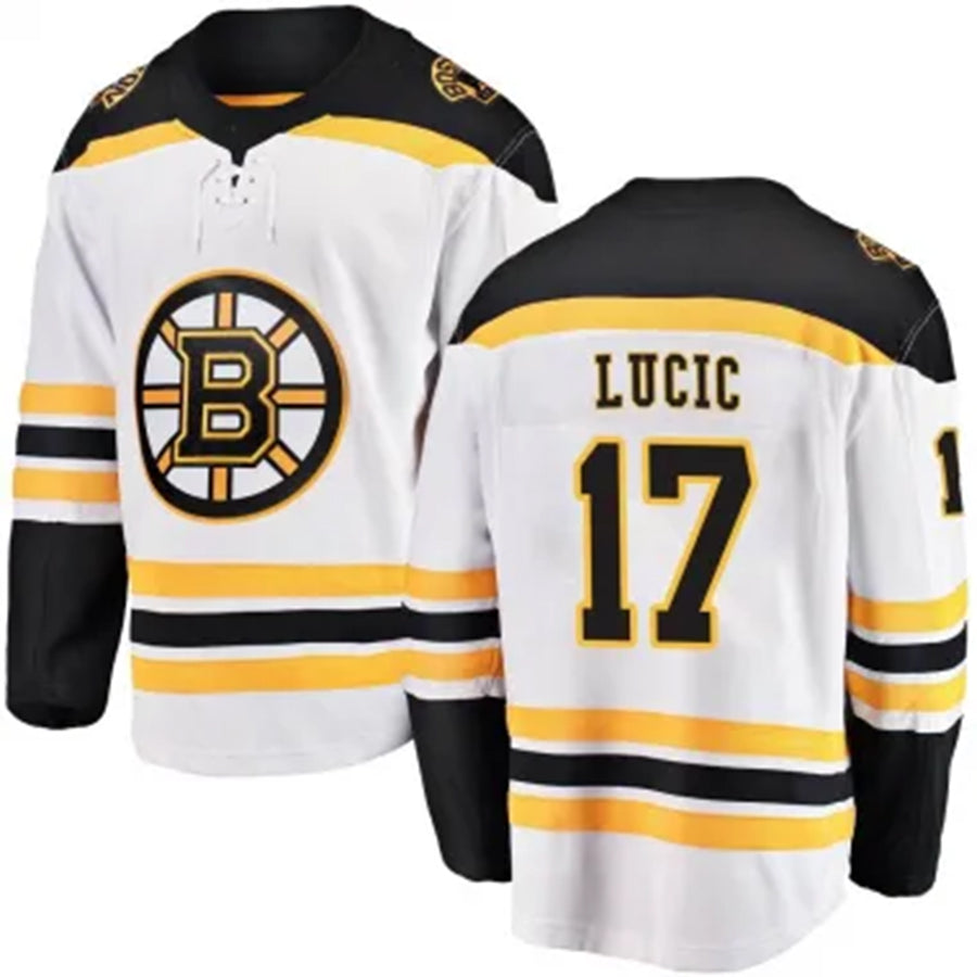 Custom #17 BOS Hockey Shirt Top