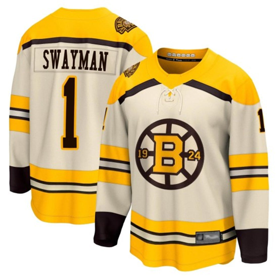 Custom #1 BOS Hockey Shirt Top