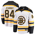 Custom #84 White BOS Hockey Shirt Top