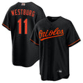 Custom #11 Black BAL Baseball Shirt Top