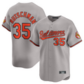 Custom #35 Gray BAL Baseball Shirt Top
