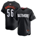 Custom #56 Black City Connect BAL Baseball Shirt Top