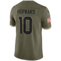 Custom #10 Olive BAL Football Shirt Top