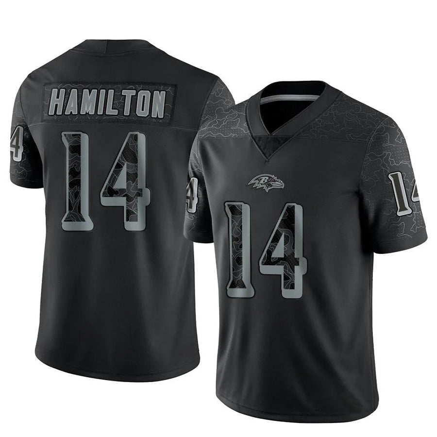 Custom #14 HAMILTON Pro Stitched Jersey - Premium Edition