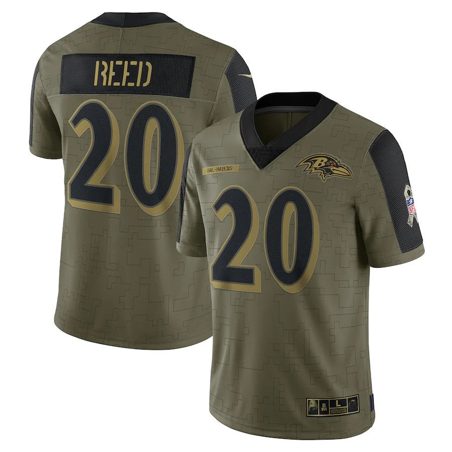 Custom #20 REED Pro Stitched Jersey - Premium Edition
