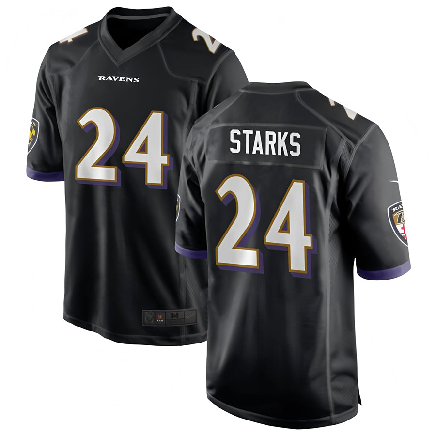 Custom #24 STARKS Pro Stitched Jersey - Premium Edition