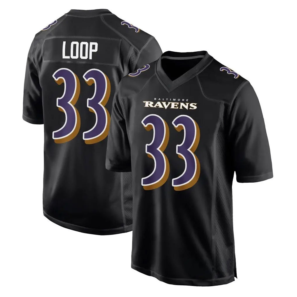 Custom #33 LOOP Pro Stitched Jersey - Premium Edition