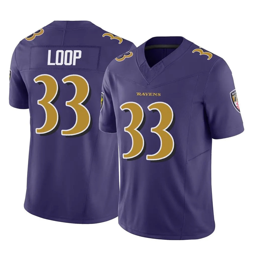Custom #33 LOOP Pro Stitched Jersey - Premium Edition