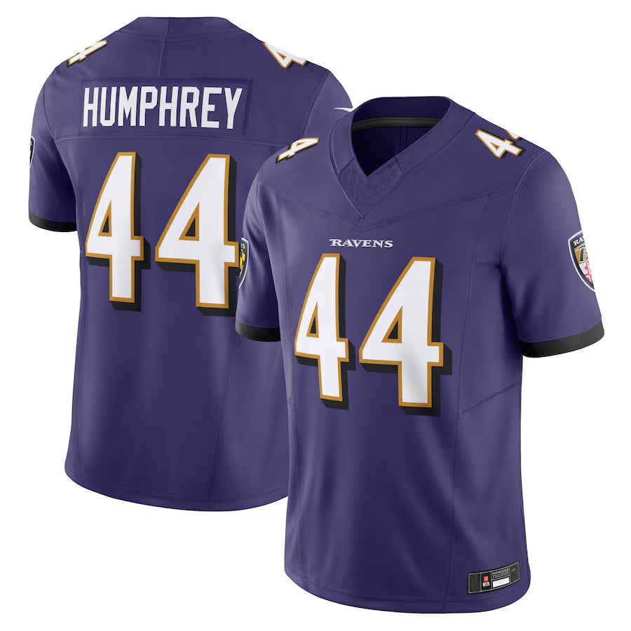 Custom #44 Purple BAL Football Shirt Top