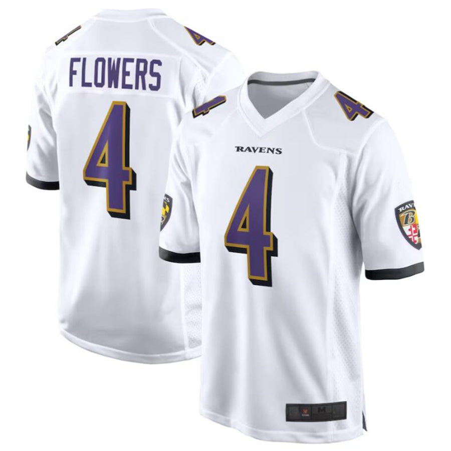 Custom #4 FLOWERS Pro Stitched Jersey - Premium Edition