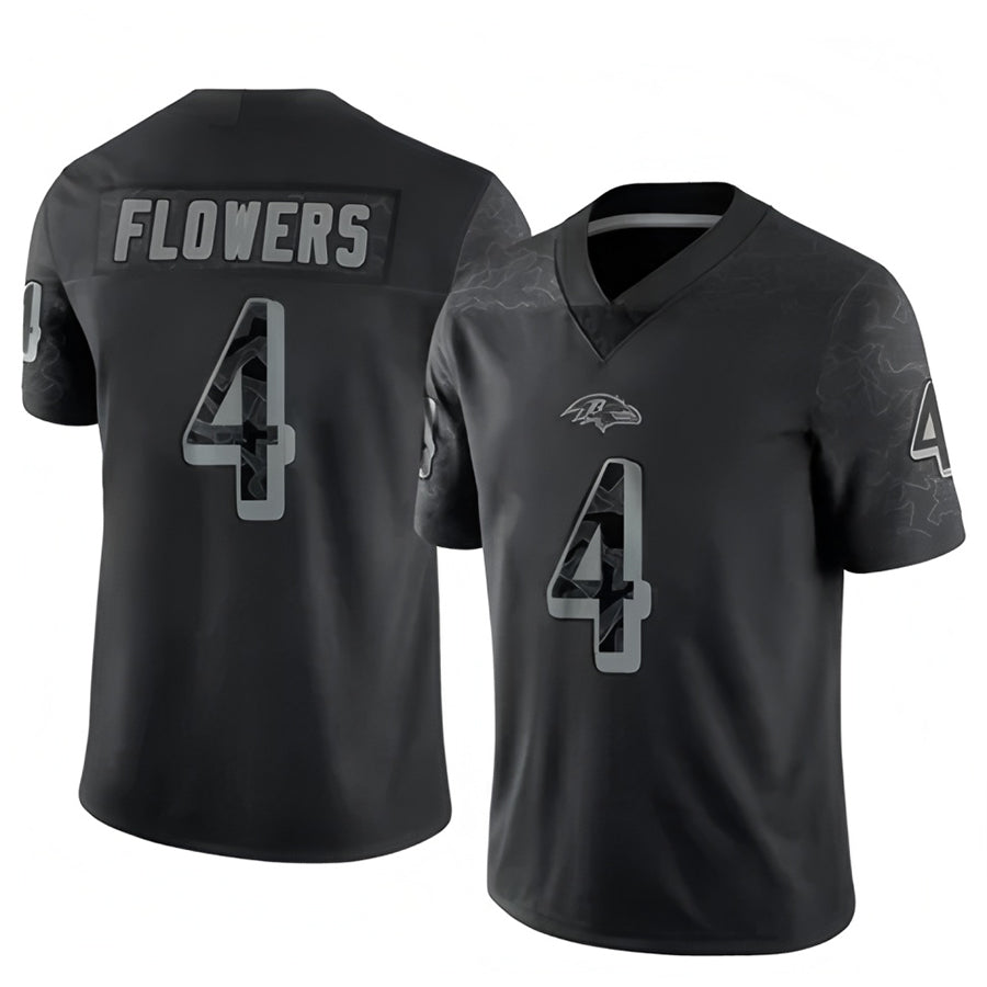 Custom #4 FLOWERS Pro Stitched Jersey - Premium Edition
