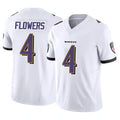 Custom #4 FLOWERS Pro Stitched Jersey - Premium Edition