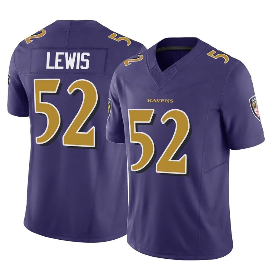 Custom #52 LEWIS Pro Stitched Jersey - Premium Edition