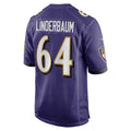 Custom #64 Purple BAL Football Shirt Top