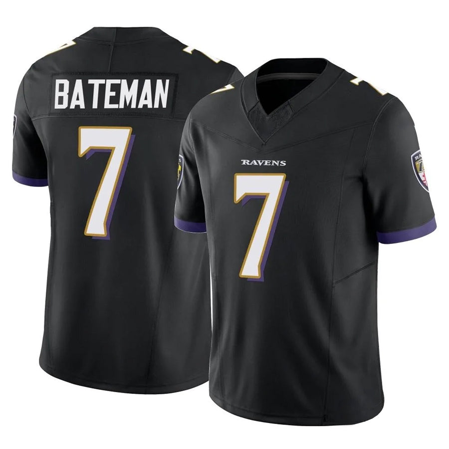 Custom #7 BATEMAN Pro Stitched Jersey - Premium Edition