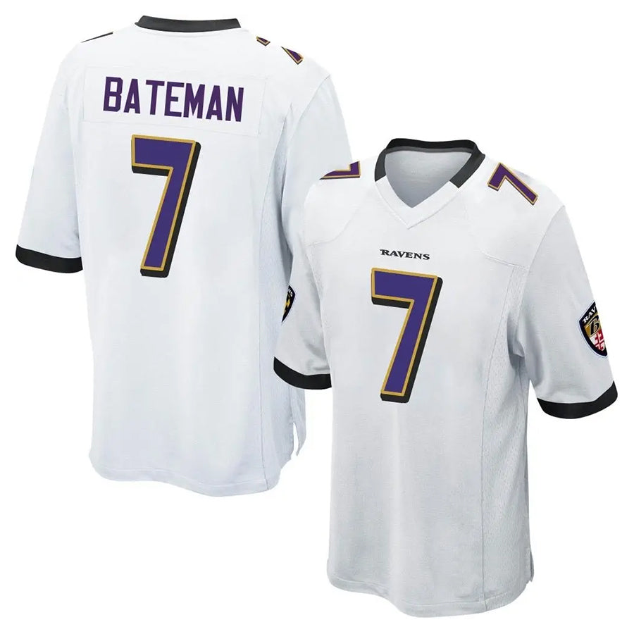 Custom #7 BATEMAN Pro Stitched Jersey - Premium Edition