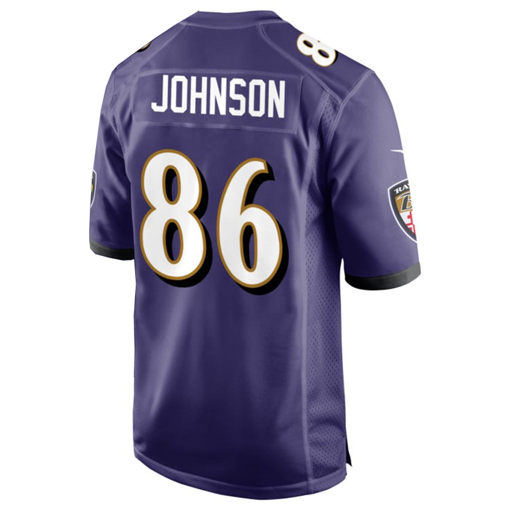 Custom #86 JOHNSON Pro Stitched Jersey - Premium Edition