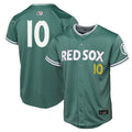 Custom #10 Green City Connect BOS Baseball Shirt Top
