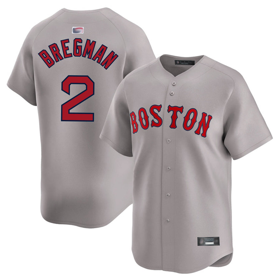 Custom #2 BOS Baseball Shirt Top