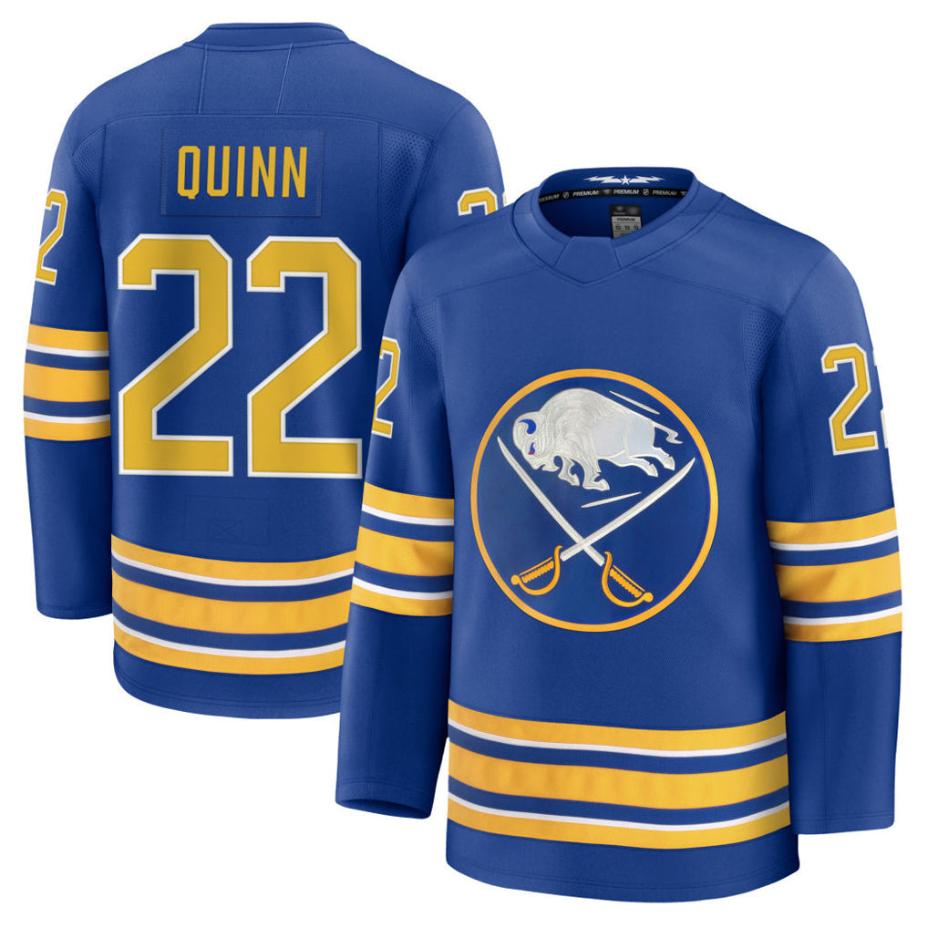Custom #22 Royal BUF Hockey Shirt Top