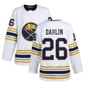 Custom #26 White BUF Hockey Shirt Top