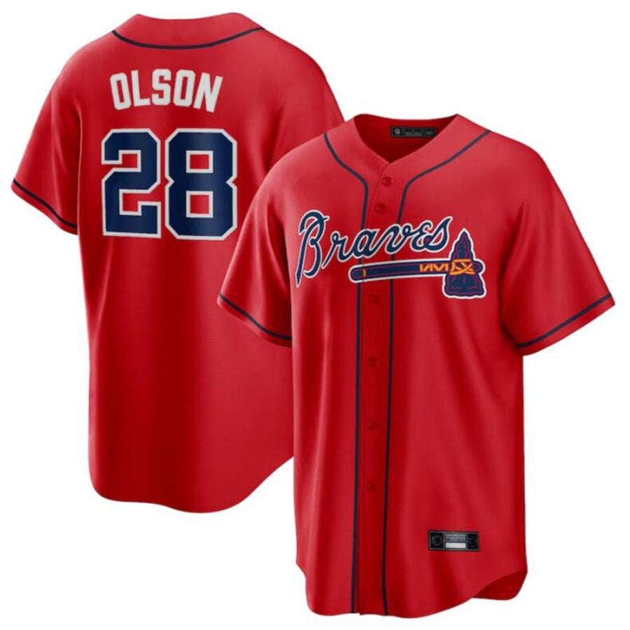 Custom #8 OLSON Pro Stitched Jersey - Premium Edition