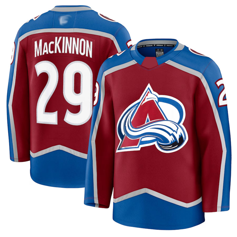 Custom #29 MACKINNON Pro Stitched Jersey - Premium Edition